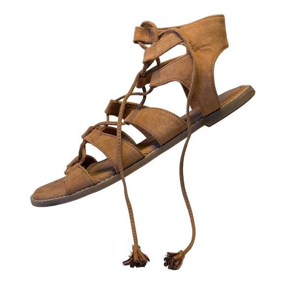 OLD NAVY.Women brown color gladiator sandal size 9 - Picture 3 of 8